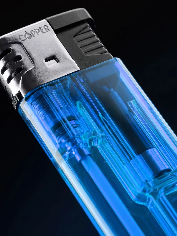 Copper Lighter MAGNETO BLUE