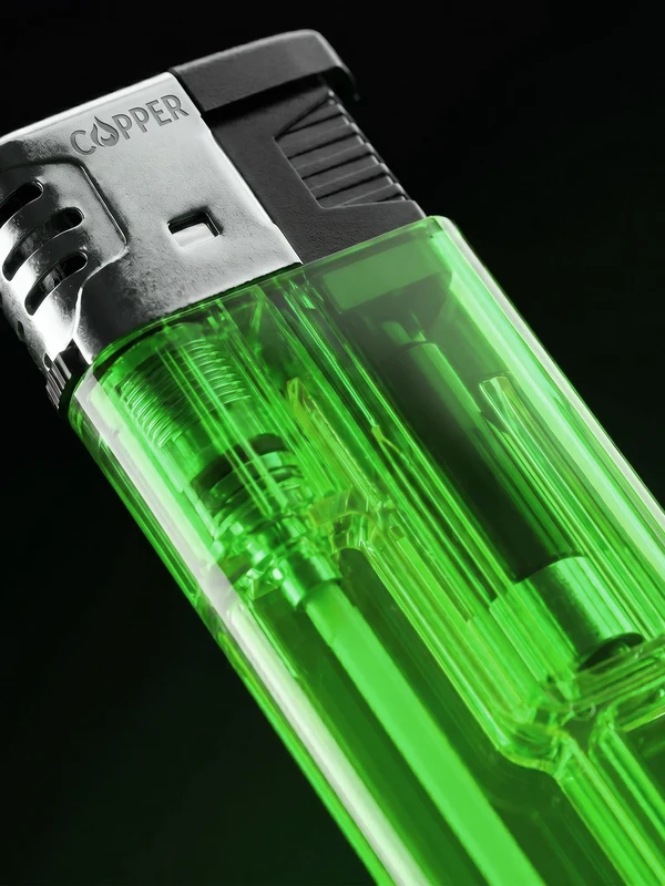 Copper Lighter MAGNETO GREEN